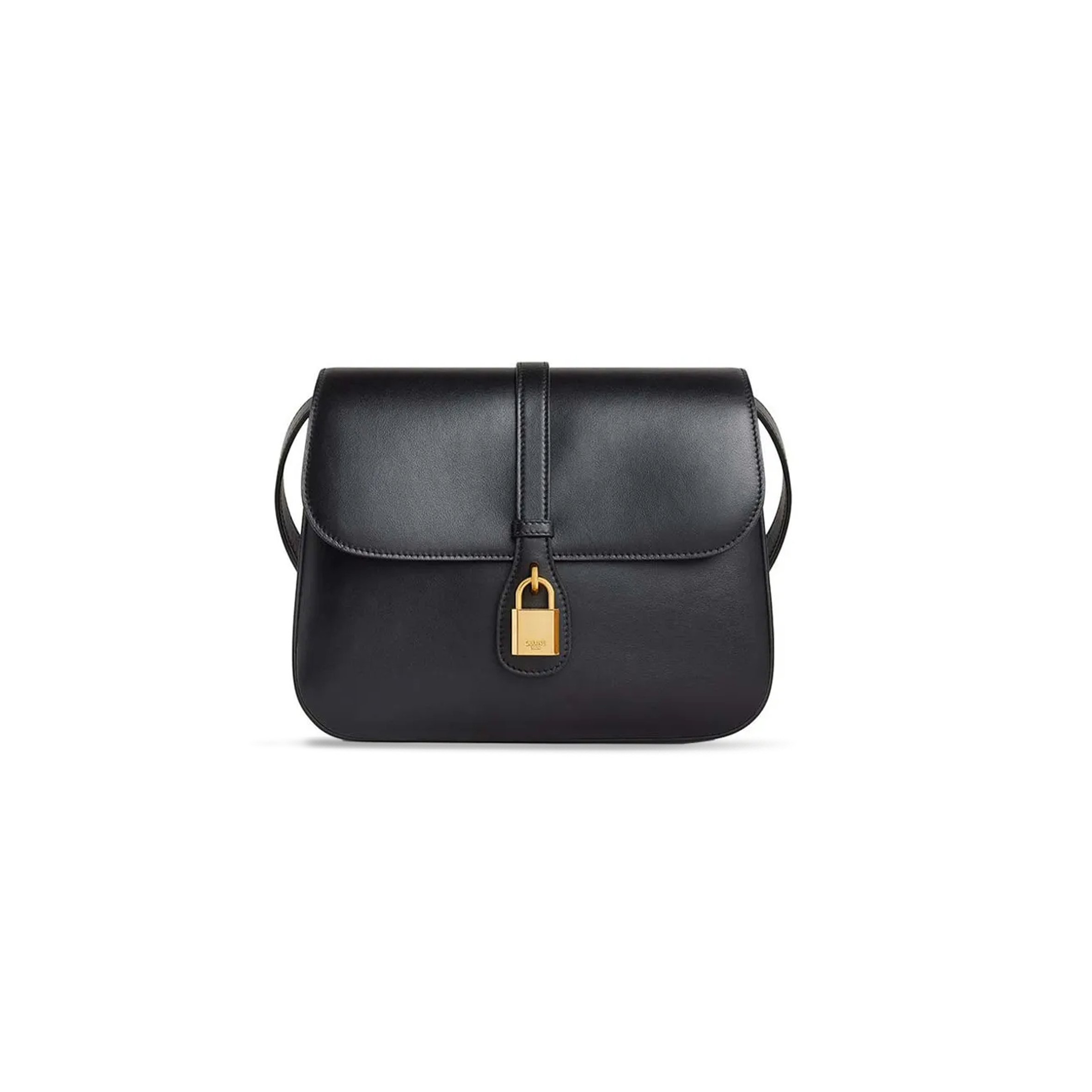 Ce**e shoulder bag in tabou smooth calfskin 196583dk1.38no (22*16*7cm)